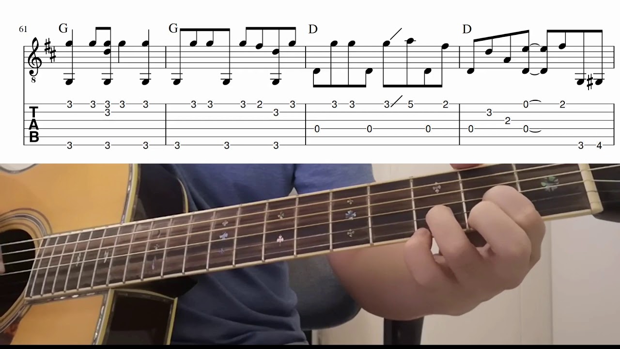 Sweet Child O' Mine (Guns N' Roses) - Easy Fingerstyle
