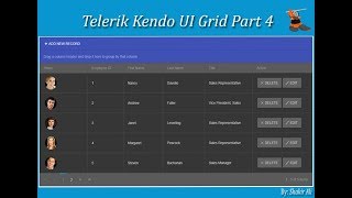 Telerik Kendo Grid Part 4