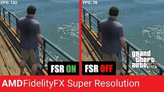 How to install FidelityFX Super Resolution (AMD FSR) on GTA 5 (+FPS) Online / FiveM