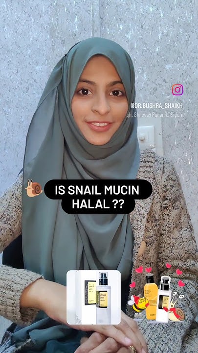 is-snail-mucin-halal-or-haram-skincare-viral-trending-ytshorts