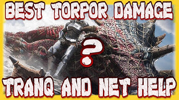 Ark Survival Evolved :Genesis Part 2 Best Torpor Damage ? Tranq And Net Missions
