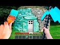 Minecraft in Real Life POV DIAMOND STEVE HOUSE in Minecraft Real POV Animation Skreeper