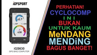 iGS630 Cyclocomp Terbaik iGPSPORT! Cek Fitur, menu, cara setting & upload GPX di video ini! screenshot 5