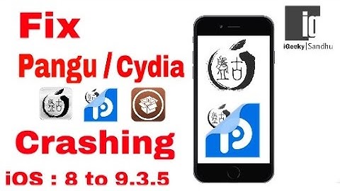 How To Fix Cydia | Pangu | PP Apps Crashing On All iPhones iOS 8 To 9.3.4 |  Hindi | Urdu |