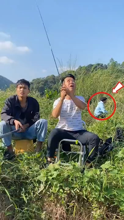He Caught More Than He Bargained For! 🤣 #shorts #funny #comedy