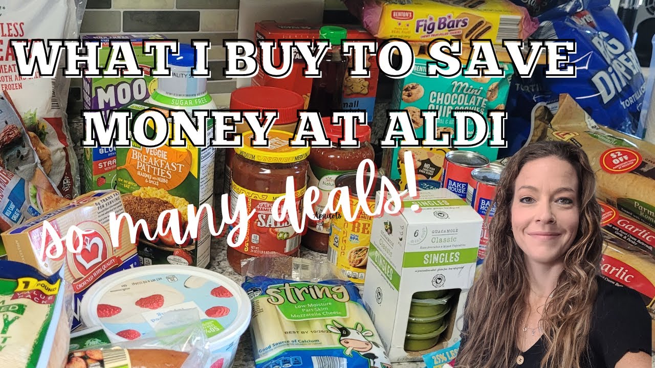 WHAT I BUY TO SAVE BIG AT ALDI FOR MY LARGE FAMILY/HUGE WEEKLY HAUL
