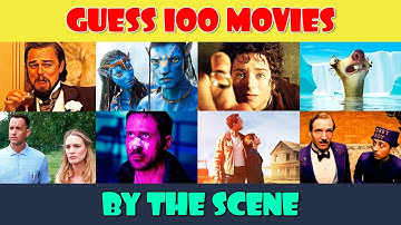 Guess the Movie by the Scene | 100 Movie Quiz Challenge