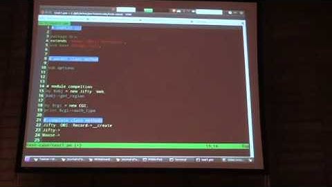 Cornelius LT - vim & Perl
