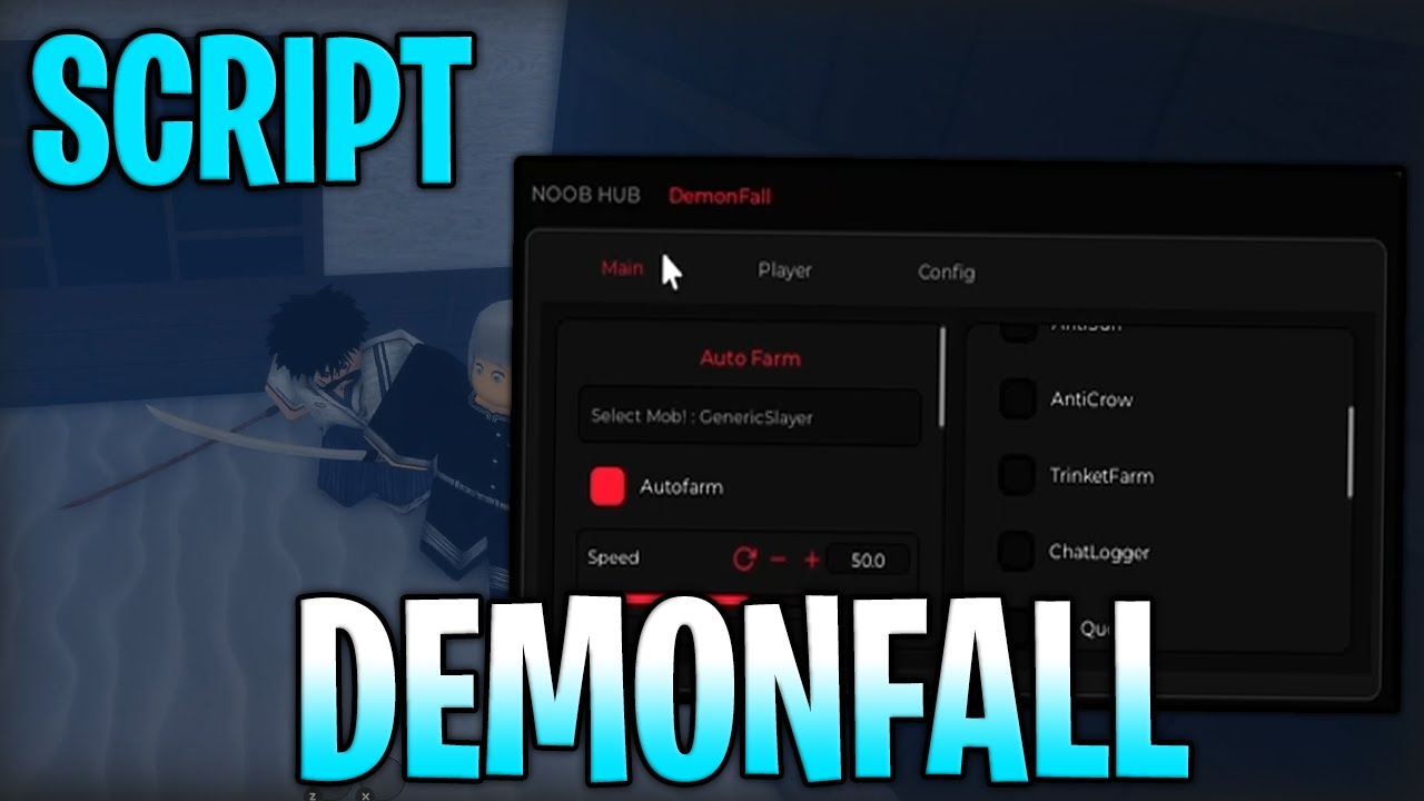 Demonfall Script Demonfall NEW Script Auto Farm, God Mode, Kill Aura & More | Roblox ...