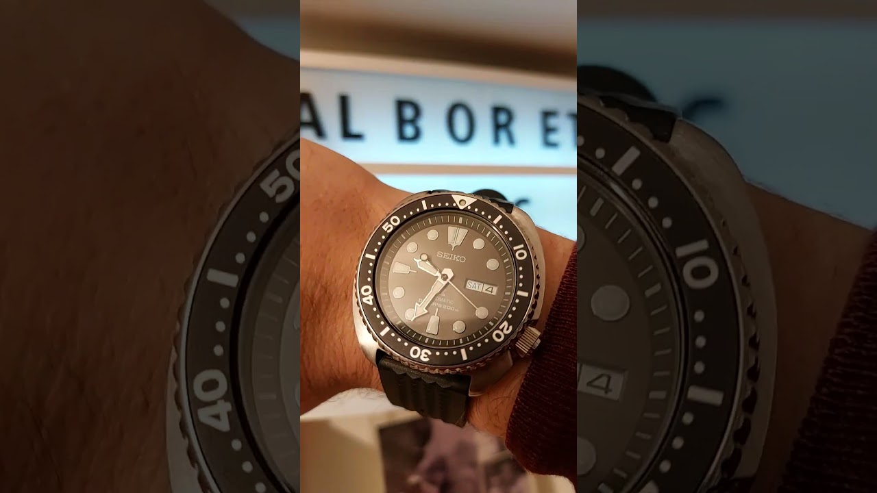 Alboreto is nothing! SEIKO Turtle Silver Surfer SRPC23K1 