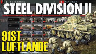 New 91ST LUFTLANDE! Steel Division 2 Battlegroup Preview (Tribute to Normandy 44 DLC)