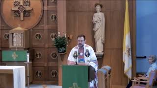 Fr. Joe Mozer Homily, Our Lady of Sorrows – Jn 19:25-27 by Plainville-Wrentham Catholic YouTube 22 views 1 year ago 7 minutes, 45 seconds