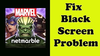 How to Fix MARVEL Future Fight App Black Screen Error Problem Solve in Android & Ios screenshot 5