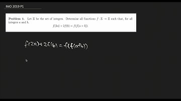 An Elementary Functional Equation: IMO 2019 P1