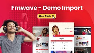 Fmwave - Radio Station WordPress Theme [Demo Import] screenshot 1