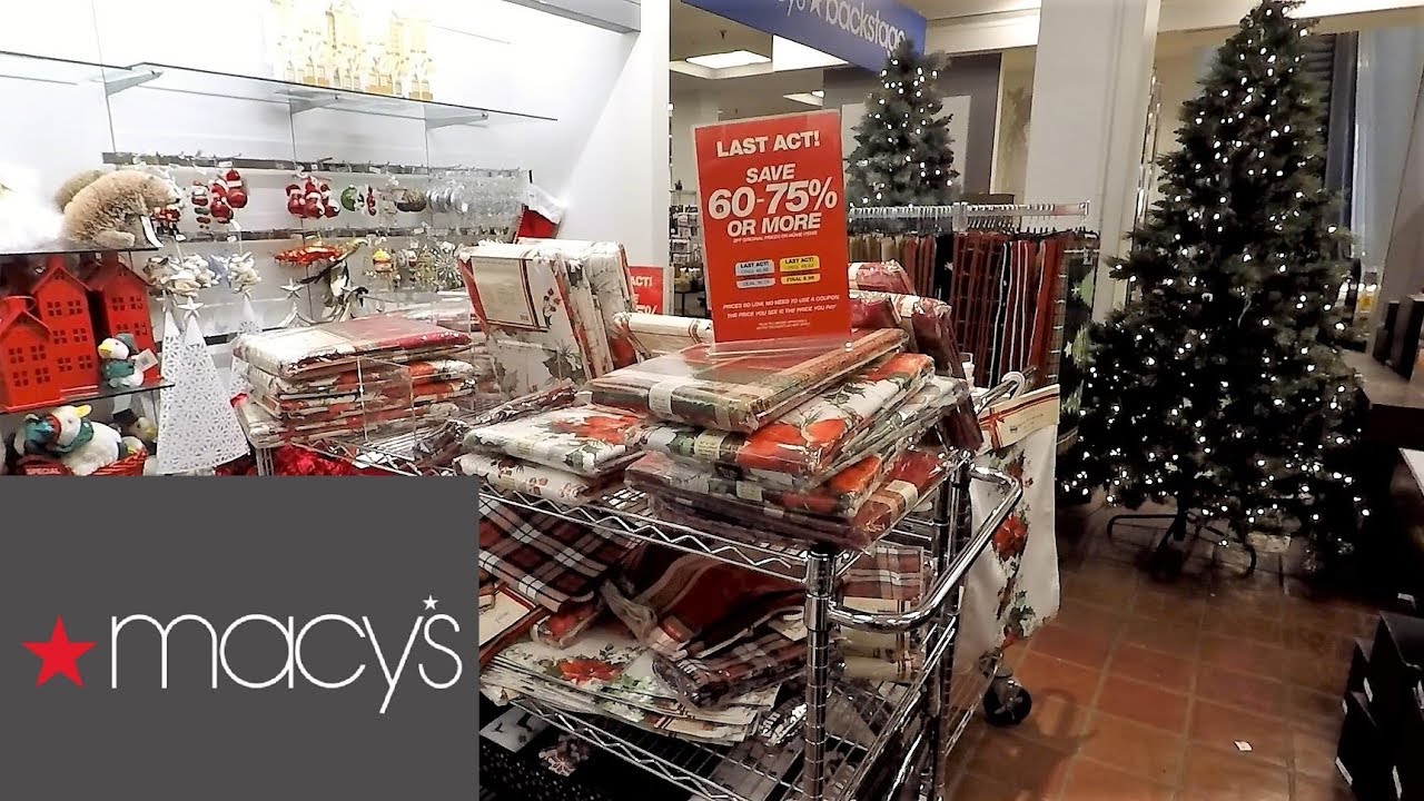 MACY&#39;S AFTER CHRISTMAS CLEARANCE SALE - CHRISTMAS SHOPPING ORNAMENTS DECORATIONS DECOR - YouTube