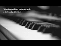 Wie melodien zieht es mir  j brahms op105 no1 piano accompaniment