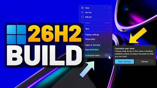 New Windows 11 26H2 Build 26340.9482: Context Menu Improved, Faster Search, Security, MORE New Windows 11 26h2 Assisted Setup Sound Upgrades Math Reading New Mouse Cursor 26340 9354