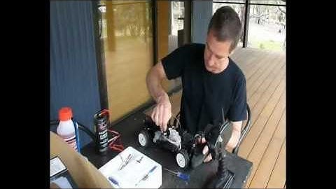 Nitro RC Basics - How To Start Your Radio Control Car (Part 4 of 4)