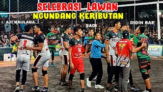 Voli terbaru didin bae emosi terpancing selebrasi lawan di voli singotoko cup
