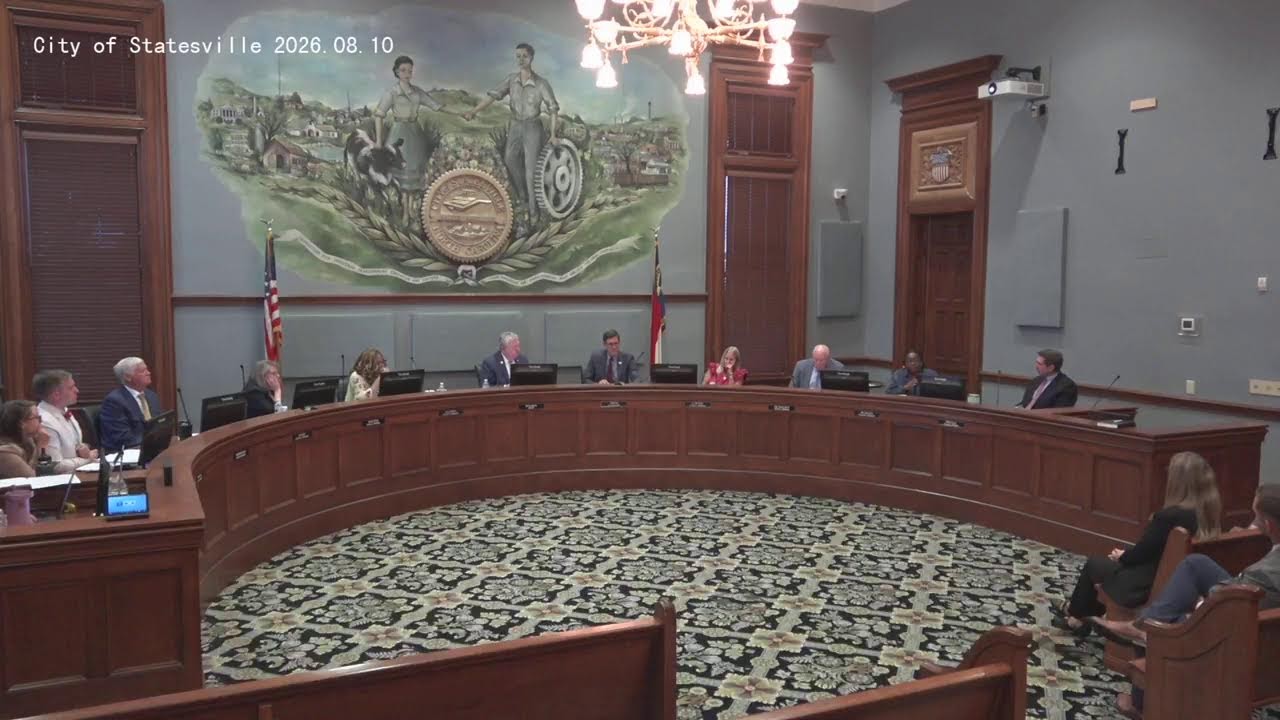 City Council - August 10th, 2026 at 6 PM