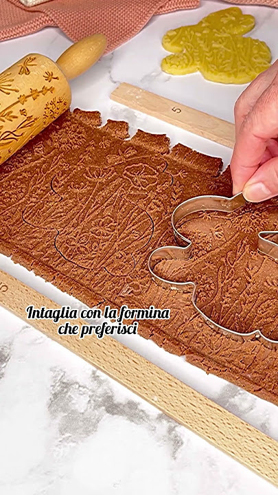 MATTARELLO decorativo per biscotti!🤩 