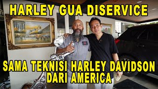EKSKLUSIF !! TEKNISI HARLEY DAVIDSON DARI AMERIKA TURUN TANGAN UNTUK SERVICE HARLEY GUE