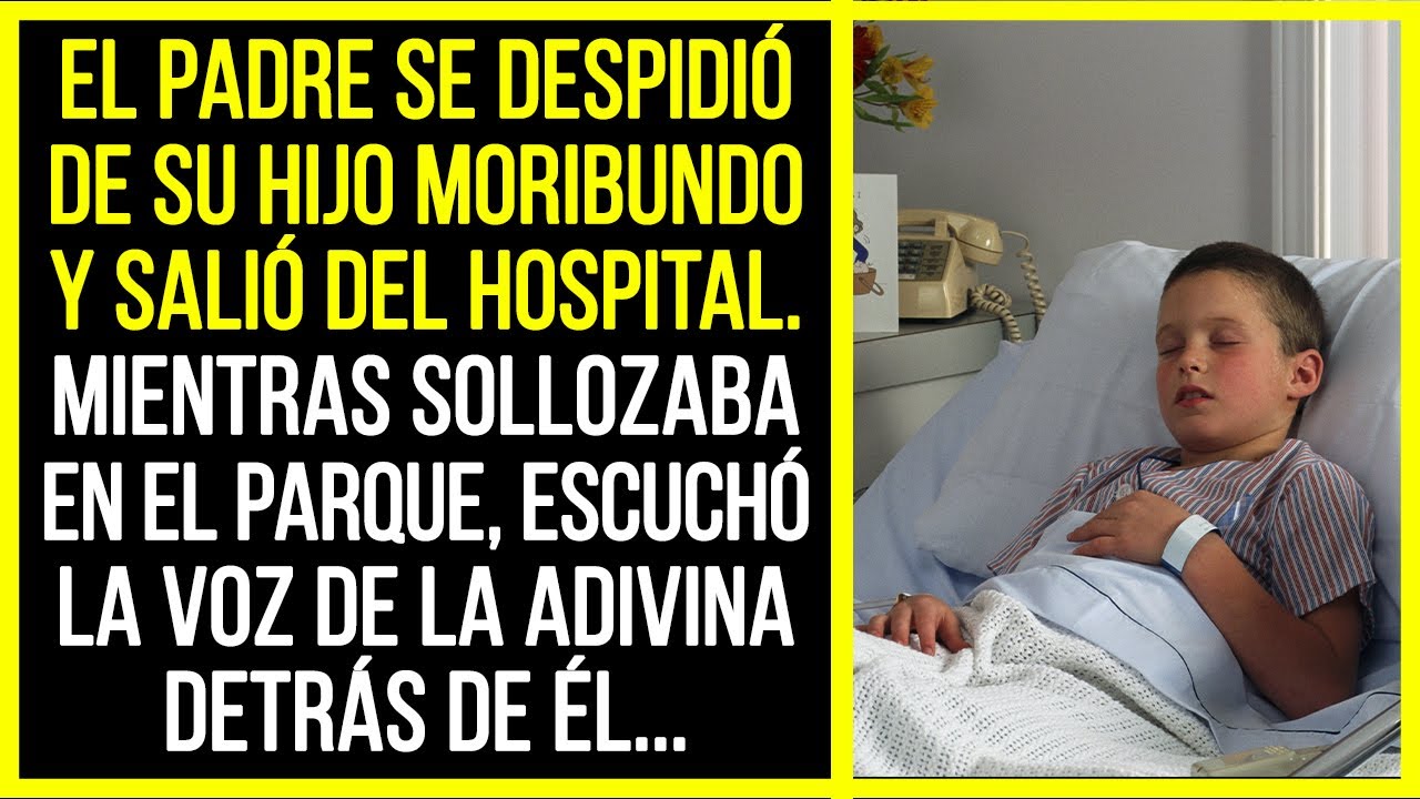 Mientras sollozaba en el parque, escuchó la voz de la adivina detrás de él...