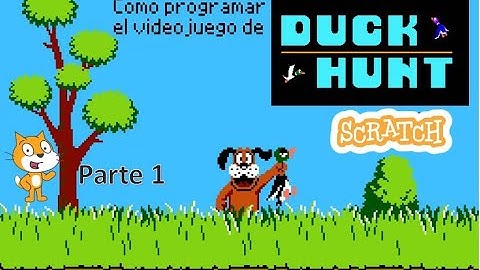 Como programar el videojuego de Duck Hunt en scratch parte 1
