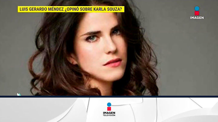 Luis Gerardo Méndez habla sobre las declaraciones de Karla Souza | De Primera Mano