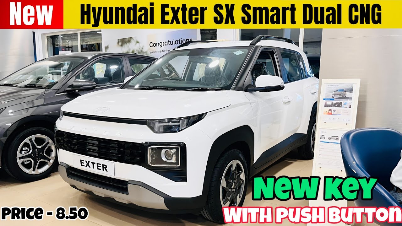 Hyundai Exter SX Smart Dual CNG 2025 | Exter SX Smart 2025 | Exter SX Smart 1.2 Hy-CNG Duo