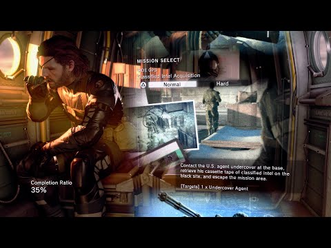MGSV GZ ● World Record Speedrun - Side Op CIA [NG+ Normal] PSNK 1:36 / ANY% 1:15