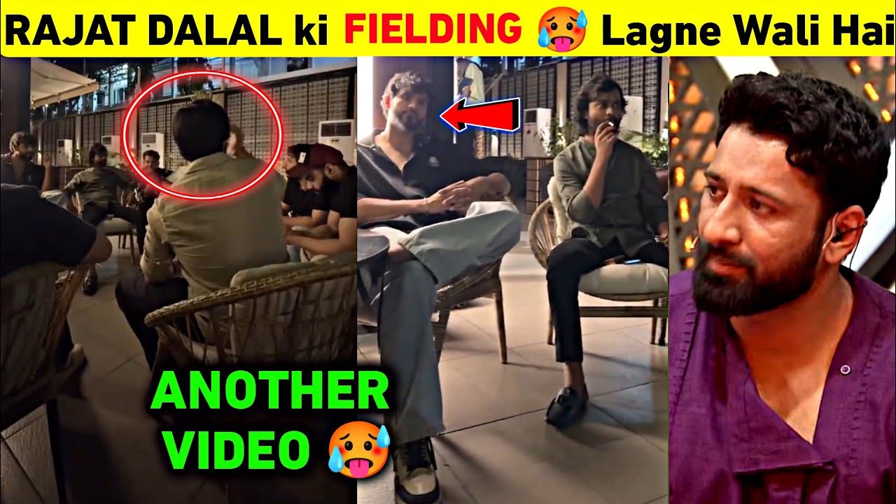 Rajat Dalal Ki Fielding Lagne Wali Hai 🥵 - Abhishek Malhan And Vishal Singh Viral Video Today