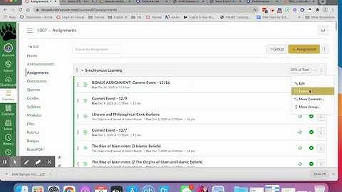 Mass Delete Old Assignments