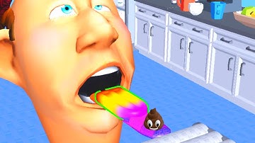 LICK RUNNER - MAX LEVEL SCORE 🌈💩 Gameplay All Levels Walkthrough iOS Android New Game Full lvl