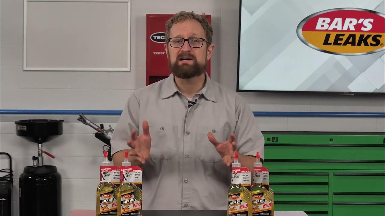 A Simple Repair Solution for Leaky Hydraulic Jacks Bar's Leaks Jack