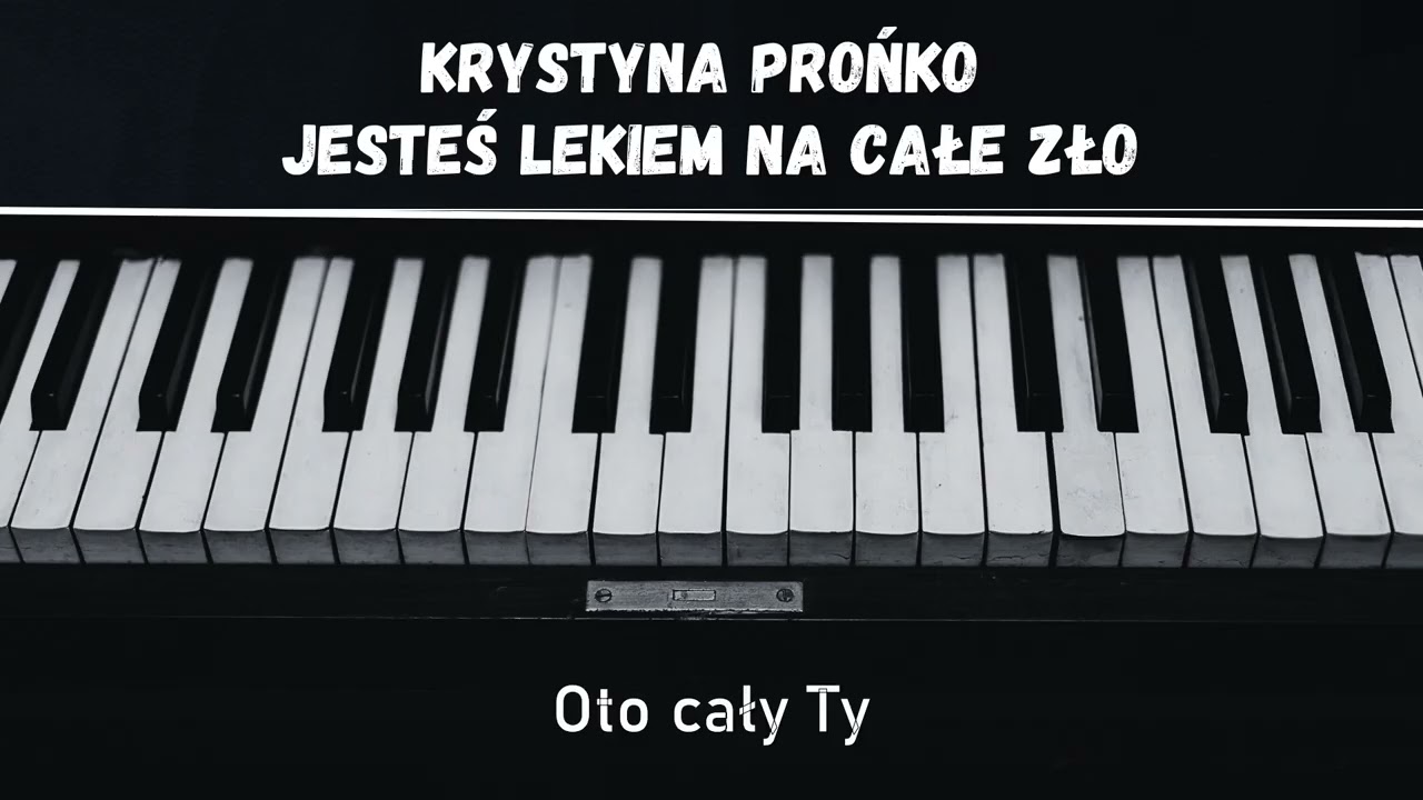 Krystyna Prońko - Jesteś lekiem na całe zło - podkład karaoke tonacja a-moll (link w opisie)