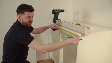 How to Install a Kitchen Kit Blind Corner Cabinet