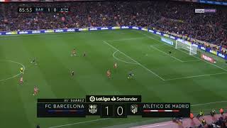 Le Deuxième But De Leo Messi Contre Latletico Madrid Bein Sport