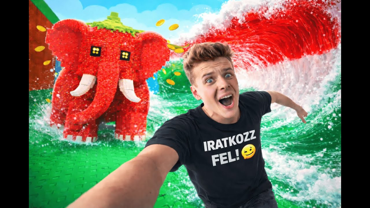 NEM ÚSSZUK MEG SZÁRAZON...🌊😭 (MAGYAR ESCAPE CUNAMI FOR BRAINROT)