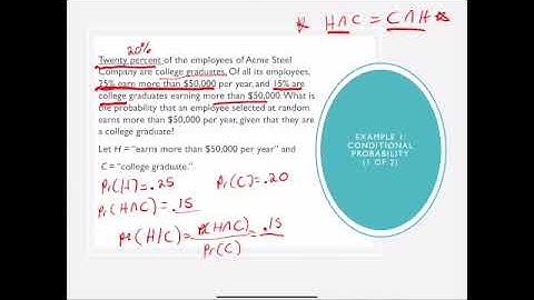 Finite Math Section 6.4: Part 1