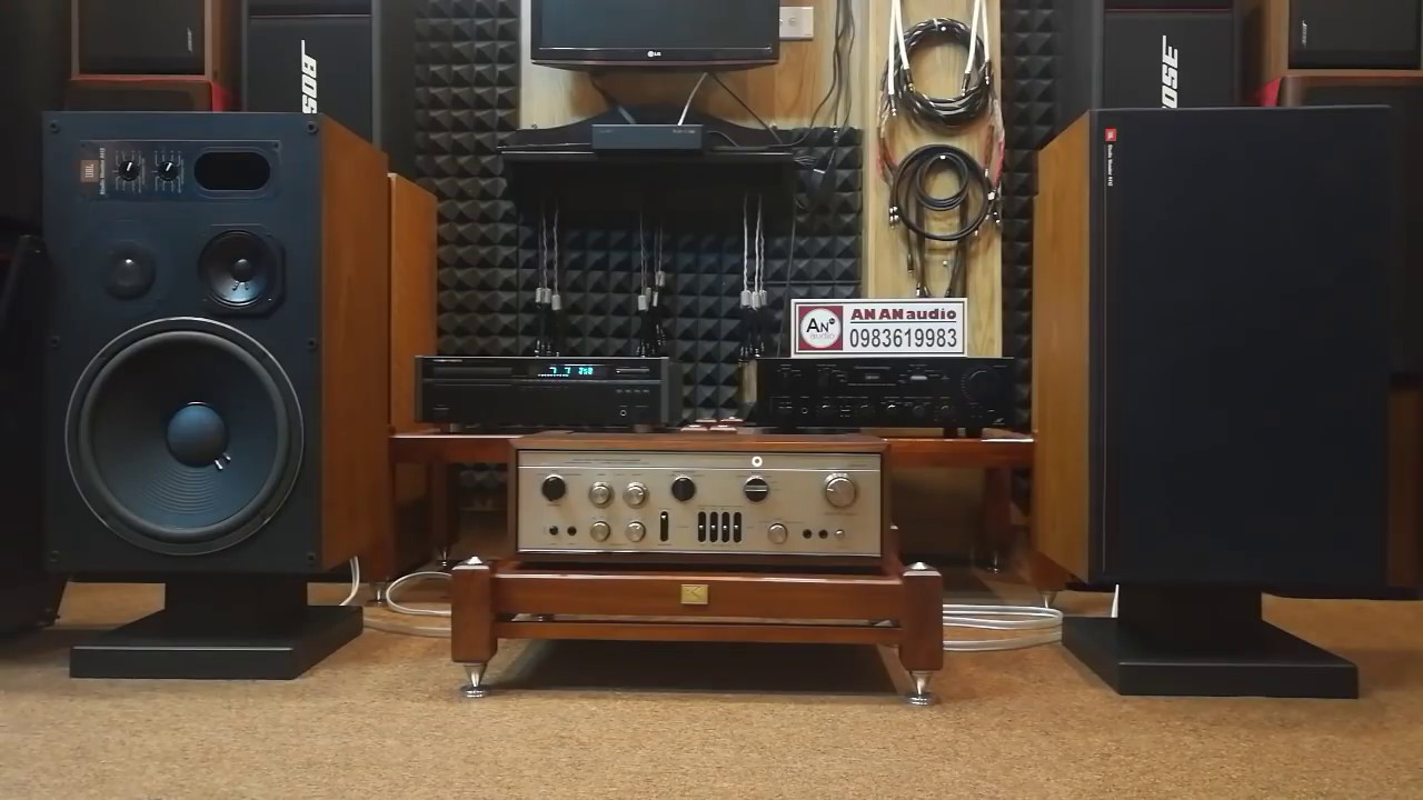 Test cặp loa JBL 4412 Studio Monitor( AN AN audio- 