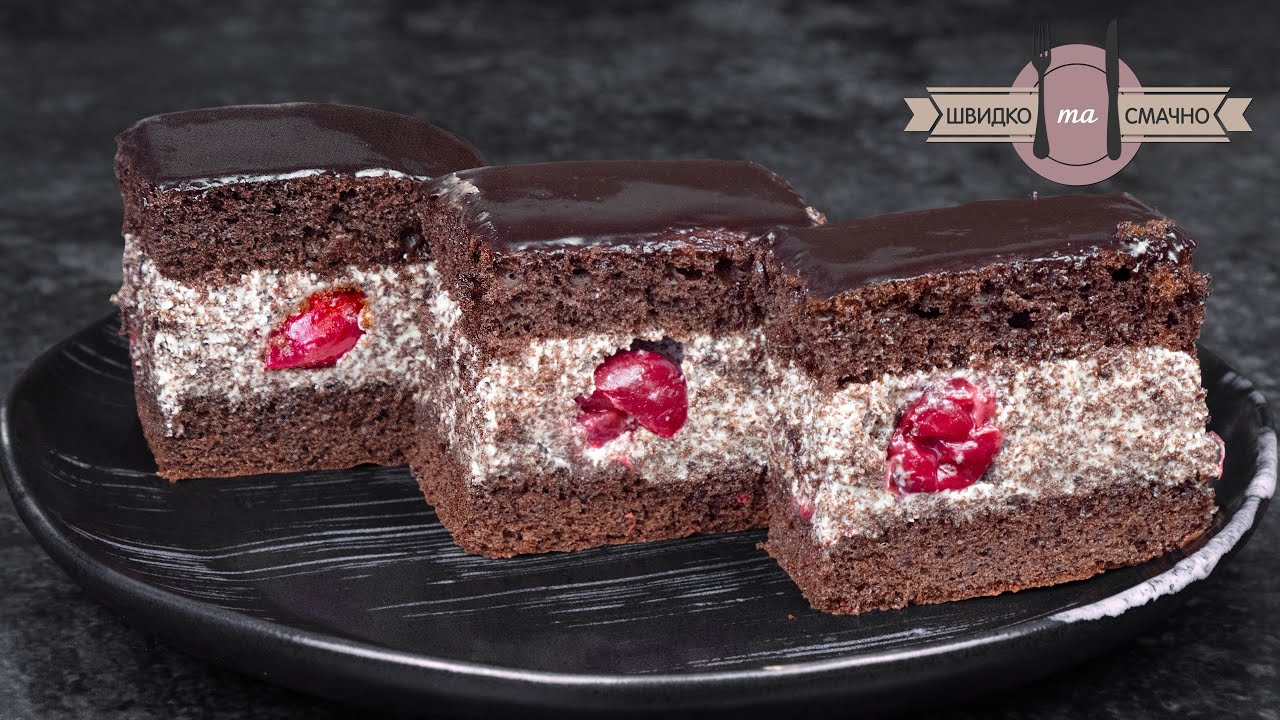 ЛУЧШИЙ ТОРТ на любой праздник! Пьяная вишня со сгущенкой!