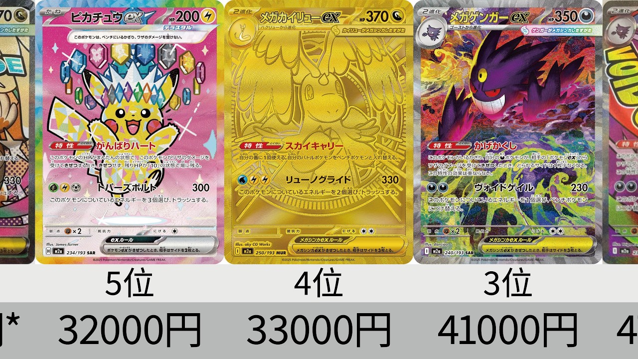 ポケモンカードSR18枚まか Pokémon cards] MA error drop! Latest price ranking! 