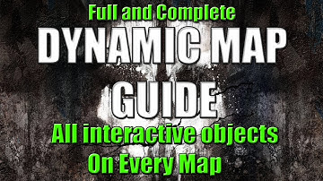 Call Of Duty Ghosts Full Complete Dynamic Map Guide All Interatcive Objects on Every Map