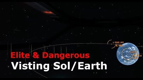 Visiting Sol/Earth (Elite: Dangerous)