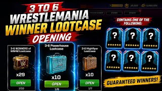 3 to 6 WrestleMania 42 Winner LootCase Opening 🤯 | WWE Mayhem | Join Telegram