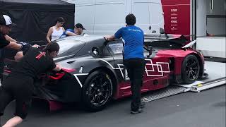 Toyota testing their new GR GT3 on the Nürburgring