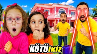 Babamin Kötü İki̇zi̇ Evi̇mi̇ze Geldi̇ Bahar Ve Banu Alyaya Kötü Davrandi 