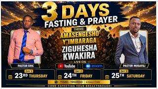 UMUNSI WAMBERE W'AMASENGESHO Y'IMBARAGA ZIGUHESHA KWAKIRA  - Pastor  Eric Jean